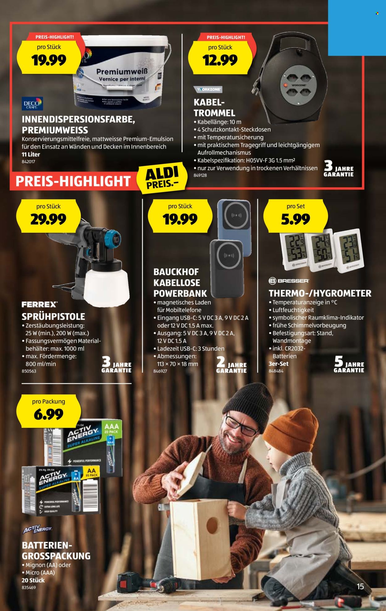 Volantino Aldi - 28.8.2025 - 3.9.2025. Pagina 15. Pagina 15