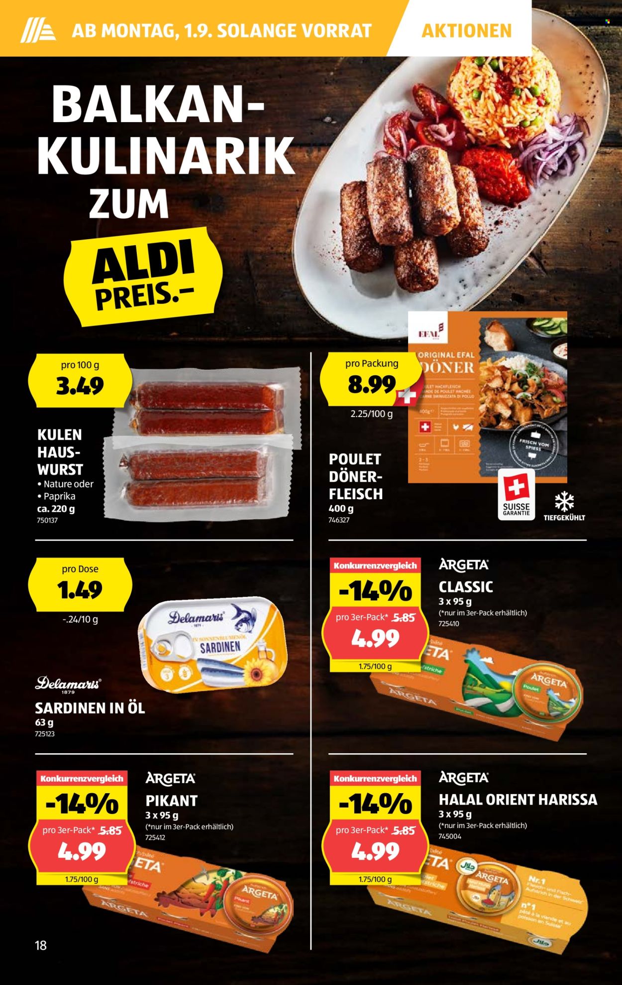 Volantino Aldi - 28.8.2025 - 3.9.2025. Pagina 18. Pagina 18