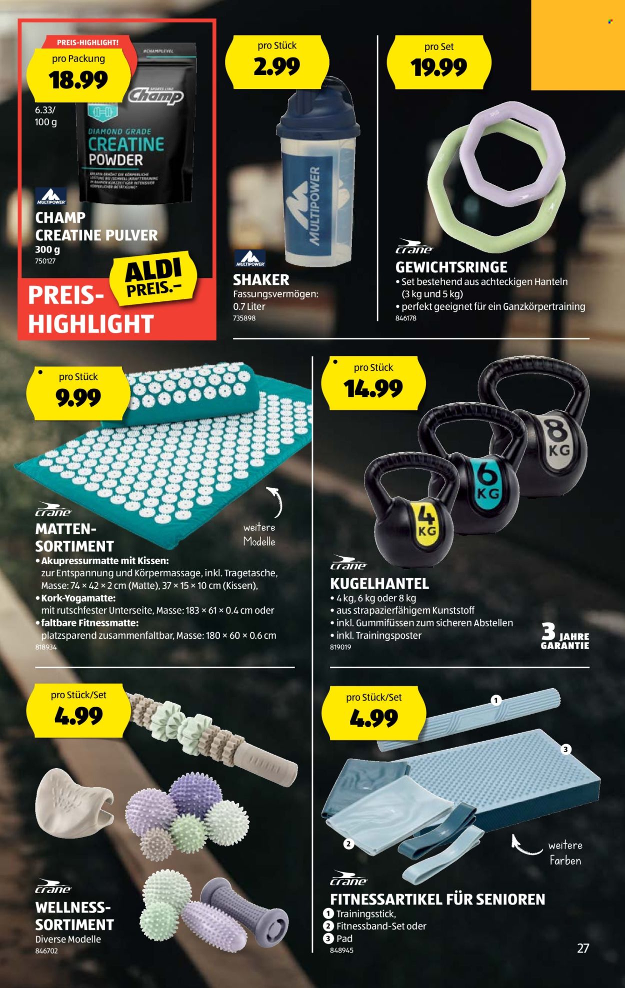 Volantino Aldi - 28.8.2025 - 3.9.2025. Pagina 27. Pagina 27