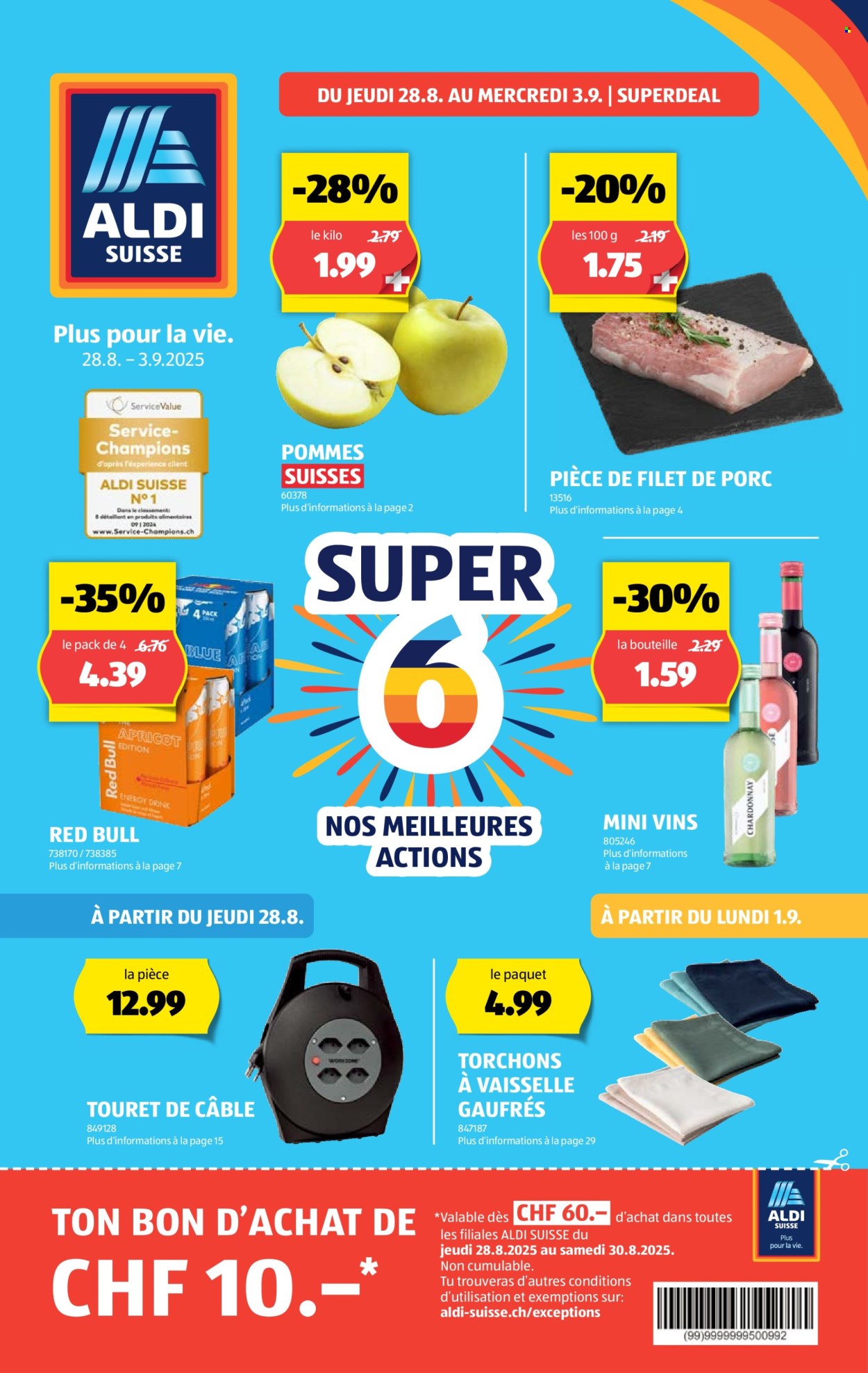 Volantino Aldi - 28.8.2025 - 3.9.2025. Pagina 1. Pagina 1