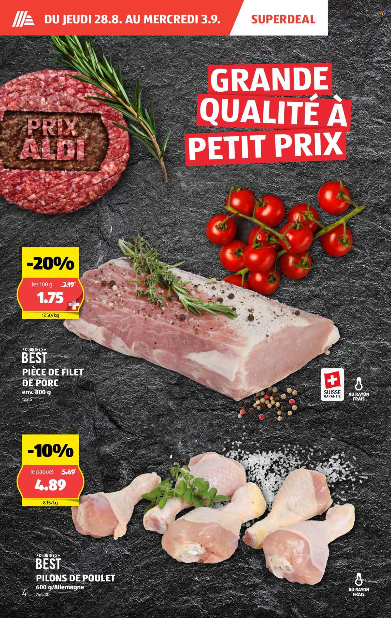 Volantino Aldi - 28.8.2025 - 3.9.2025. Pagina 4. Pagina 4