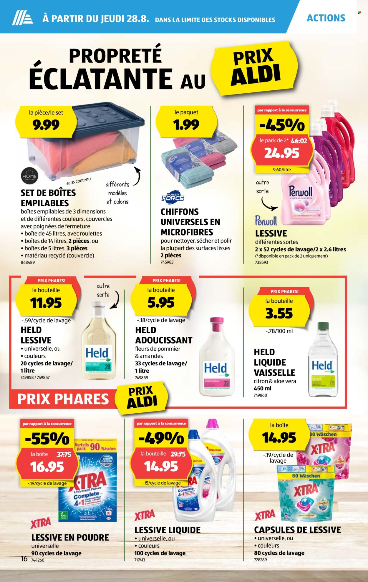 Volantino Aldi - 28.8.2025 - 3.9.2025. Pagina 16. Pagina 16