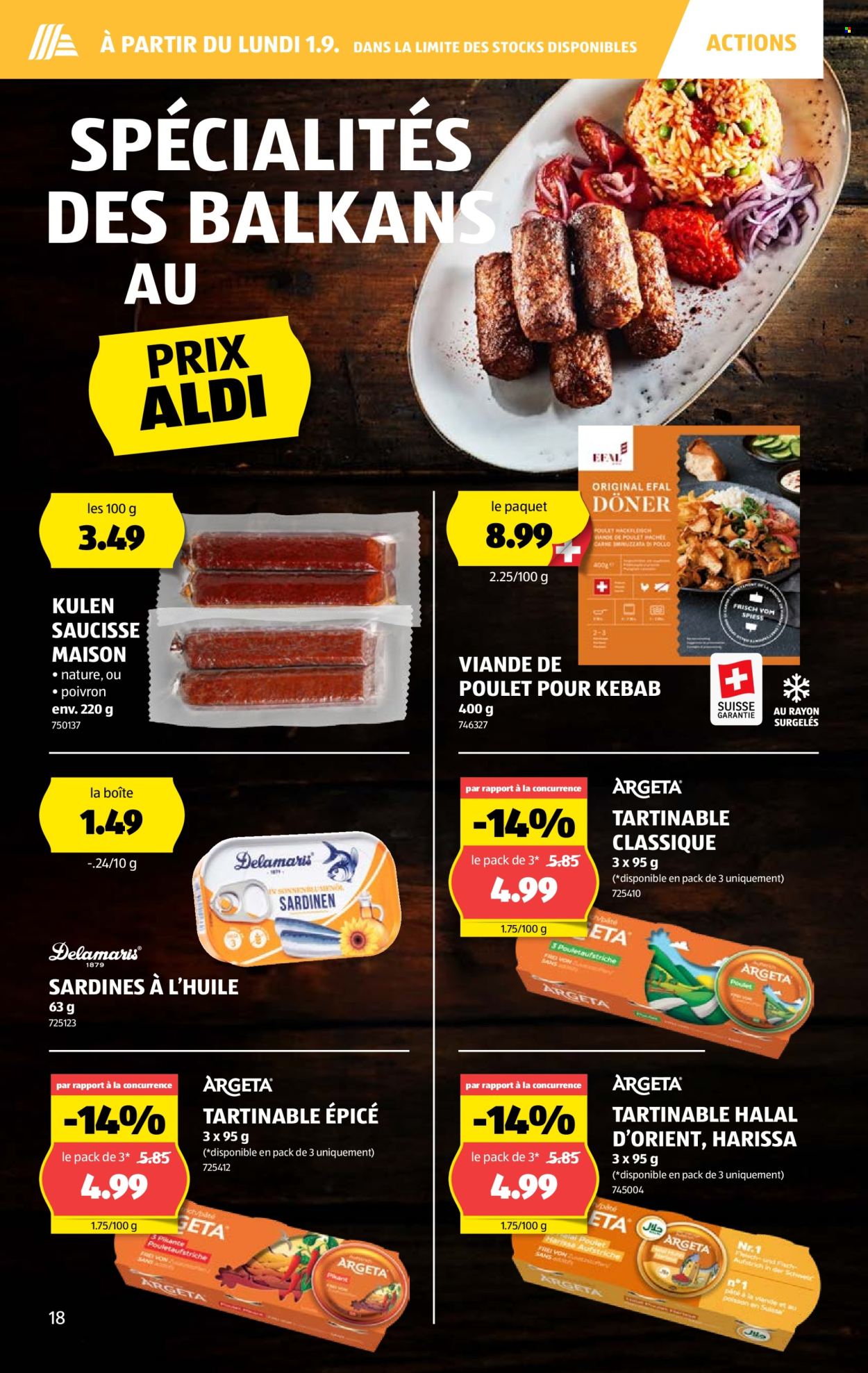 Volantino Aldi - 28.8.2025 - 3.9.2025. Pagina 18. Pagina 18