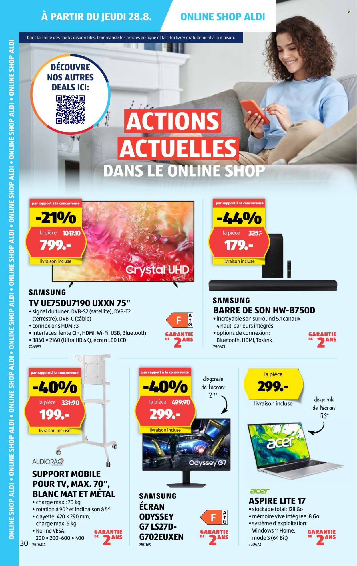 Volantino Aldi - 28.8.2025 - 3.9.2025. Pagina 30. Pagina 30