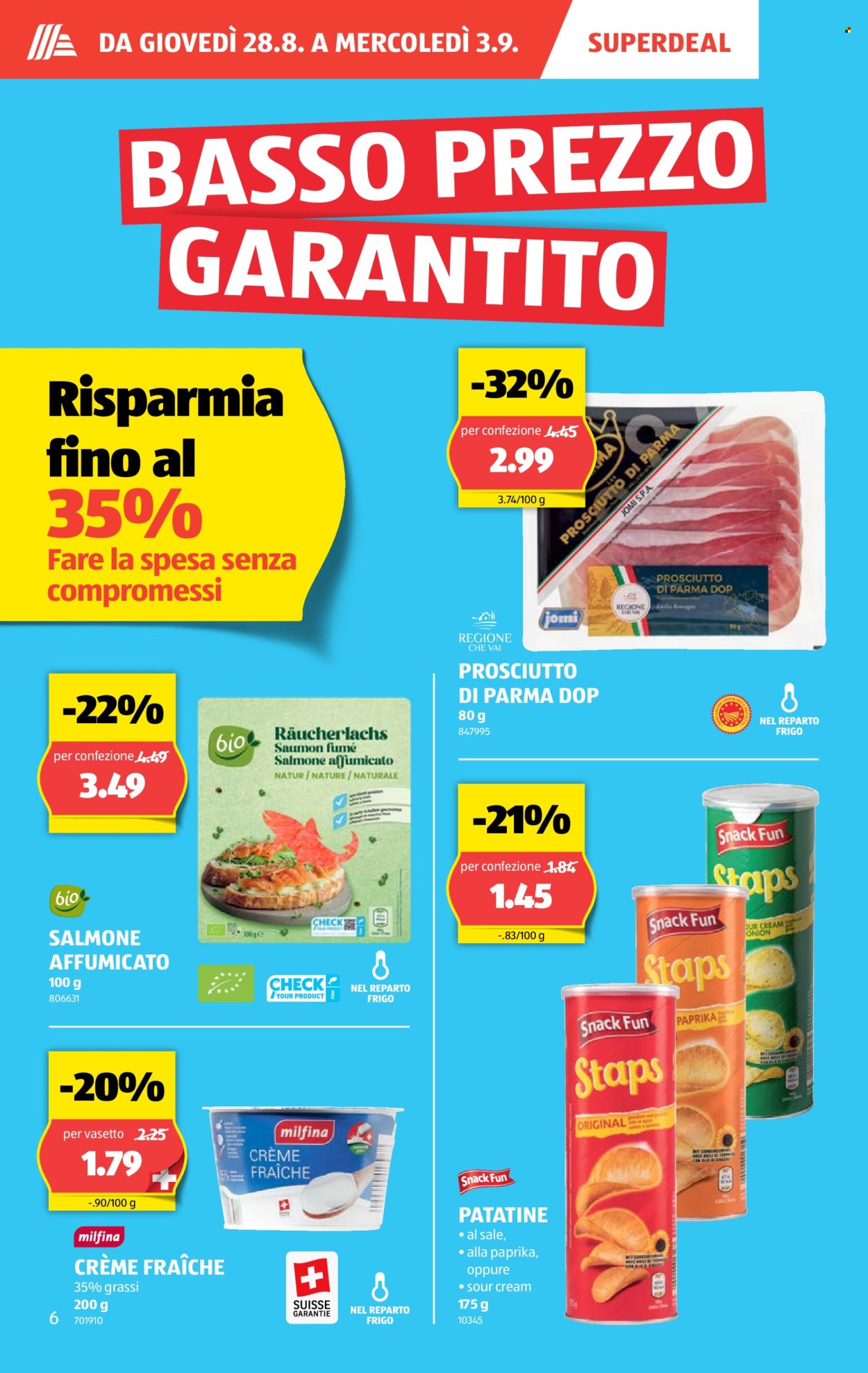 Volantino Aldi - 28.8.2025 - 3.9.2025. Pagina 6. Pagina 6