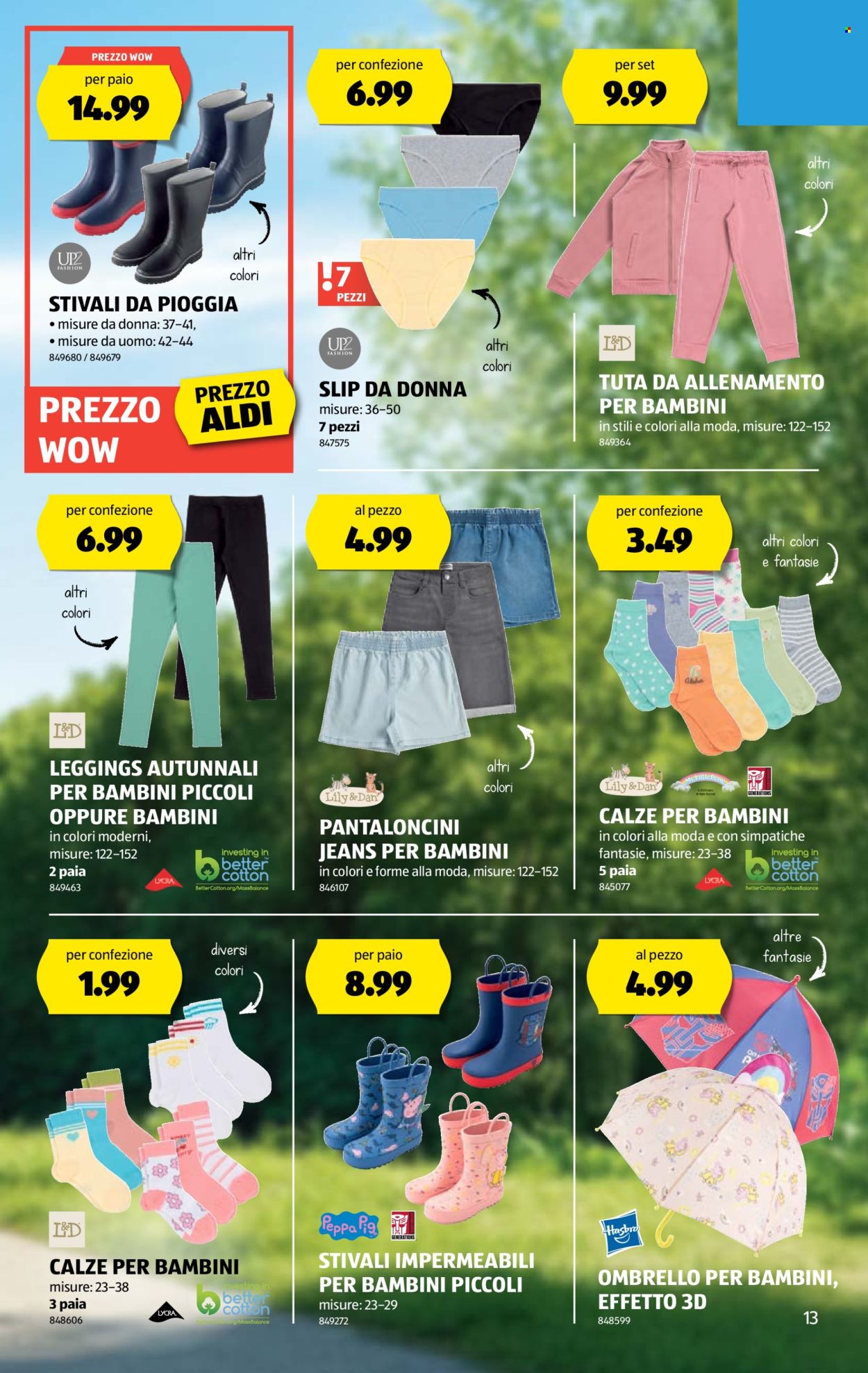 Volantino Aldi - 28.8.2025 - 3.9.2025. Pagina 13. Pagina 13