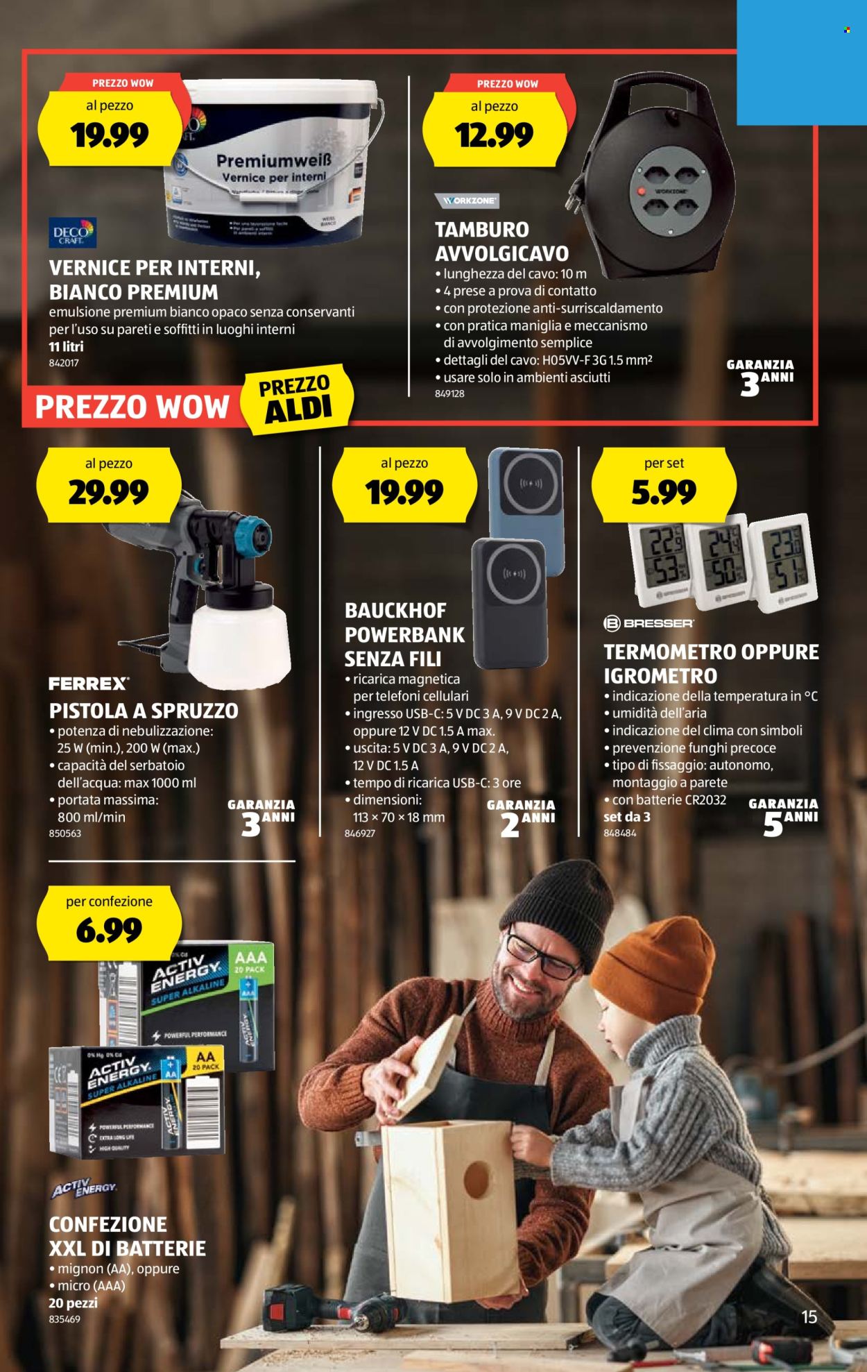 Volantino Aldi - 28.8.2025 - 3.9.2025. Pagina 15. Pagina 15