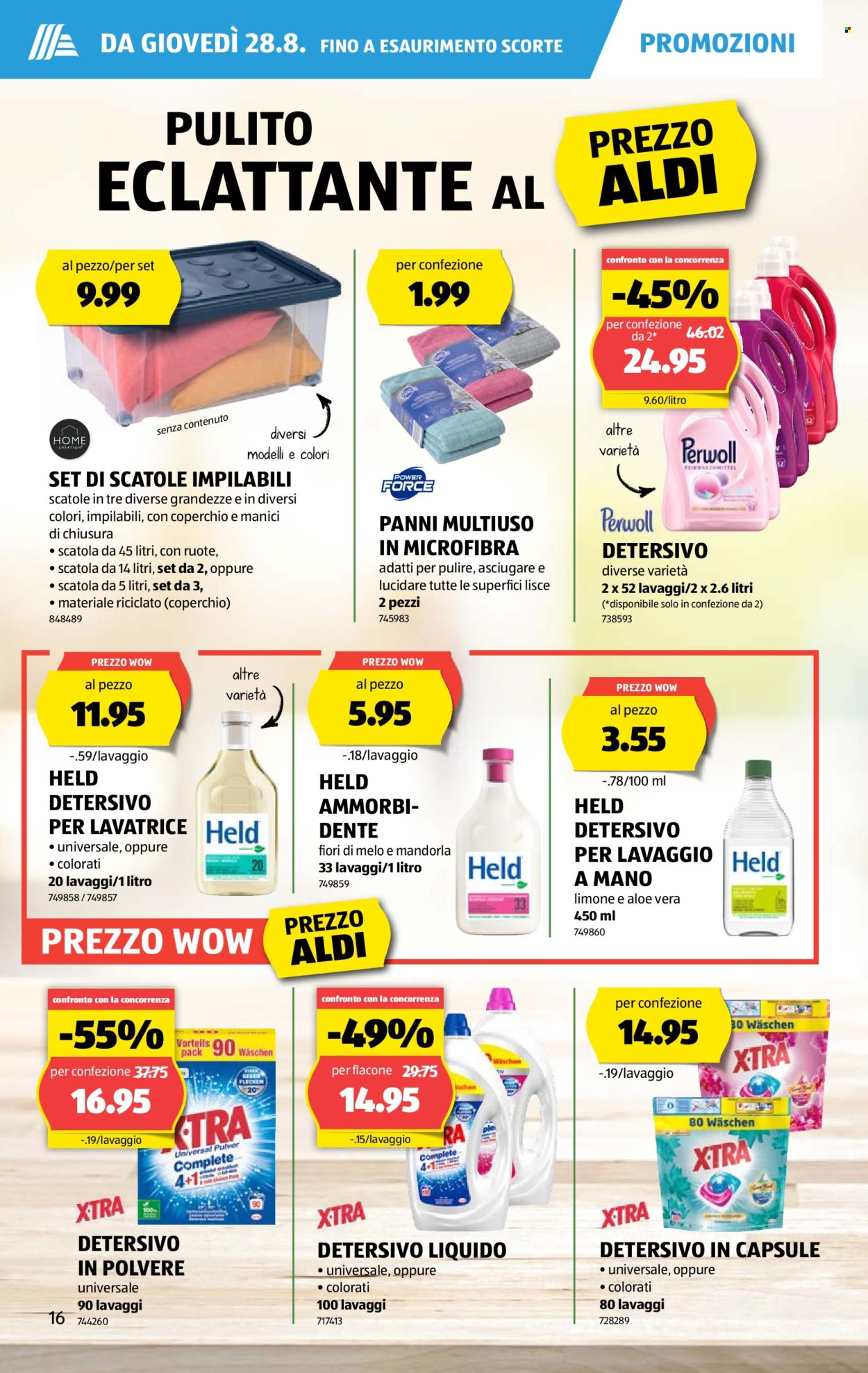 Volantino Aldi - 28.8.2025 - 3.9.2025. Pagina 16. Pagina 16