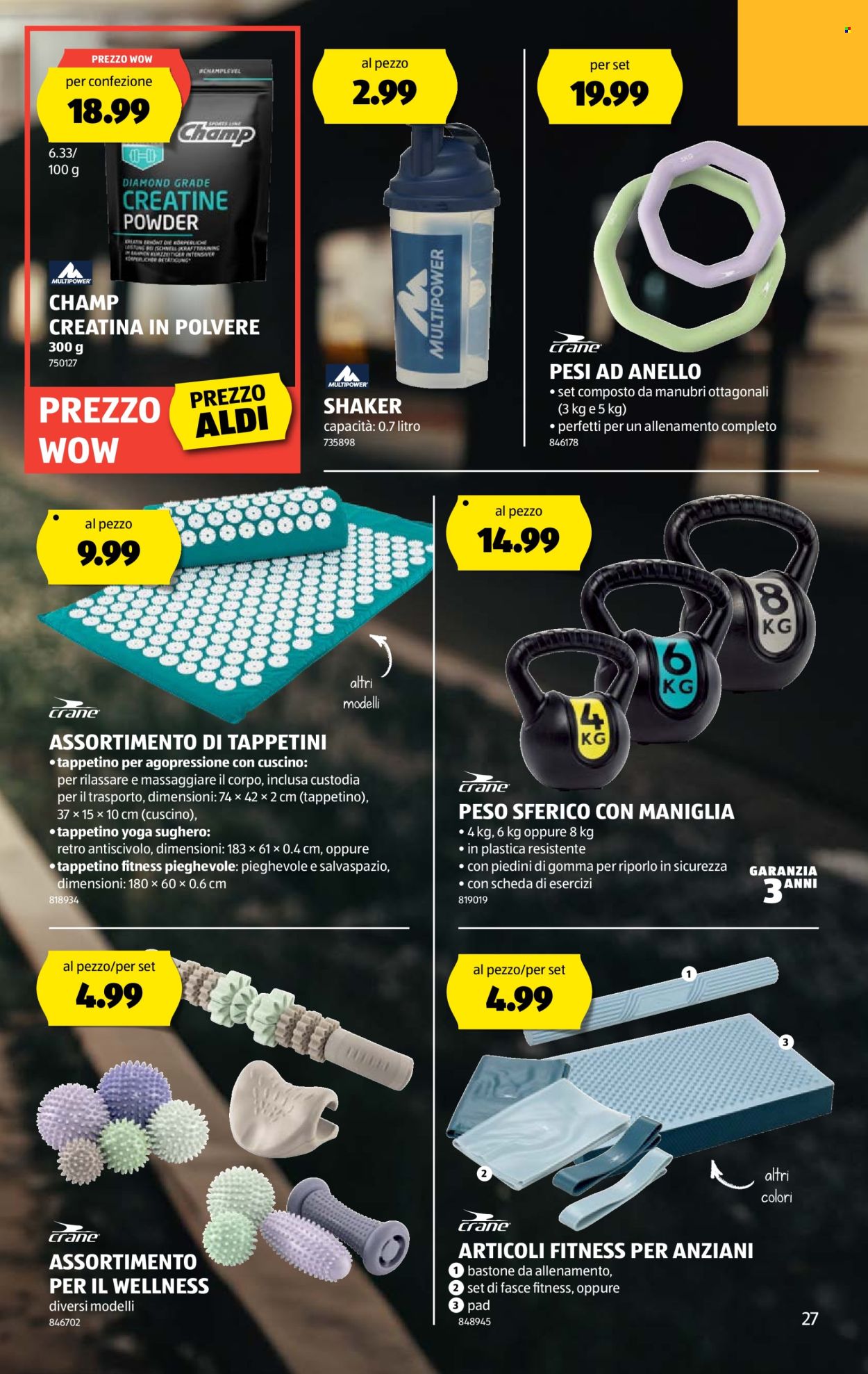 Volantino Aldi - 28.8.2025 - 3.9.2025. Pagina 27. Pagina 27