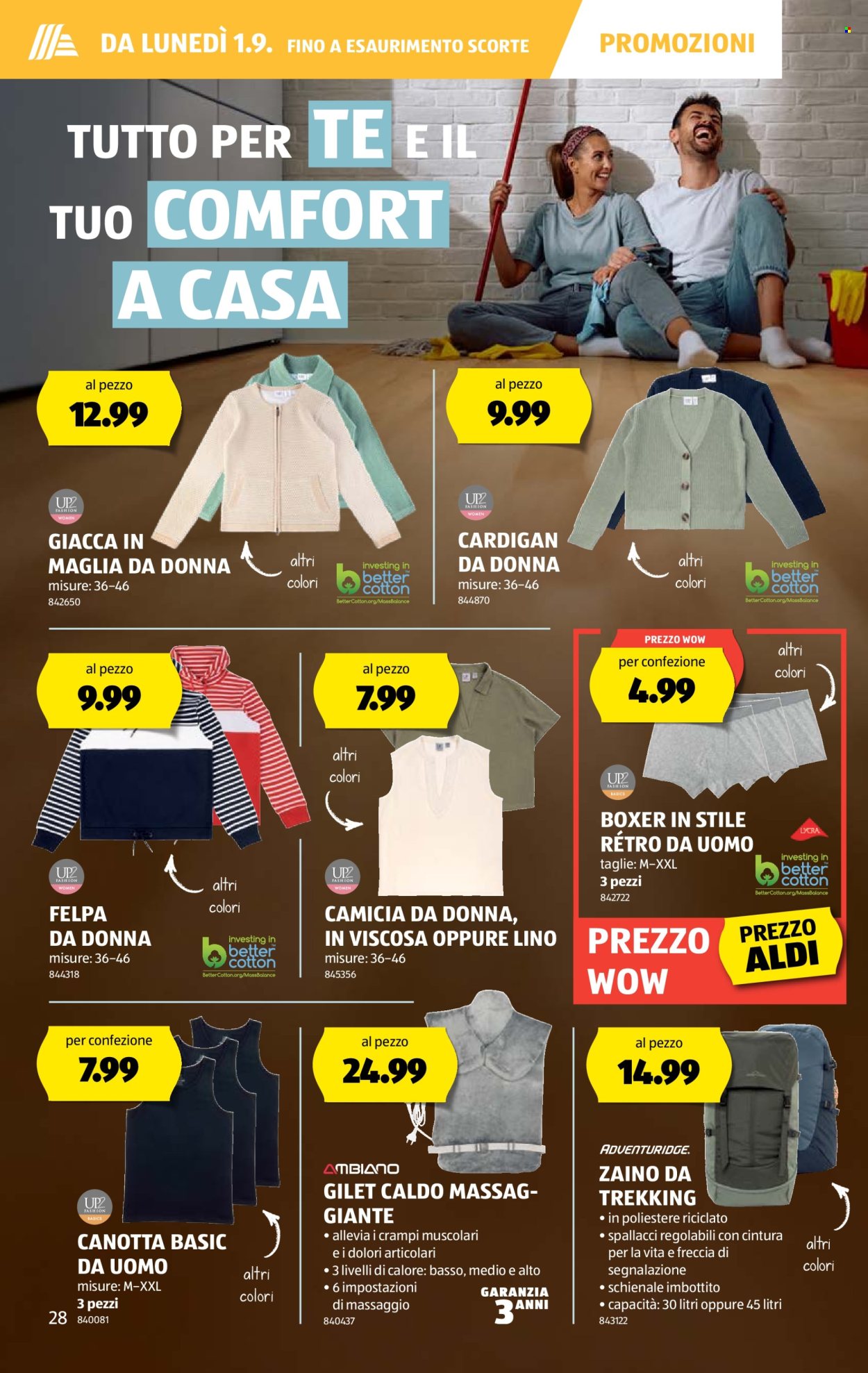Volantino Aldi - 28.8.2025 - 3.9.2025. Pagina 28. Pagina 28