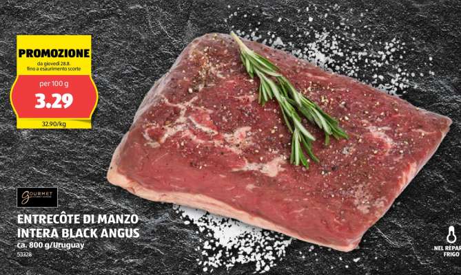 ENTRECÔTE DI MANZO INTERA BLACK ANGUS