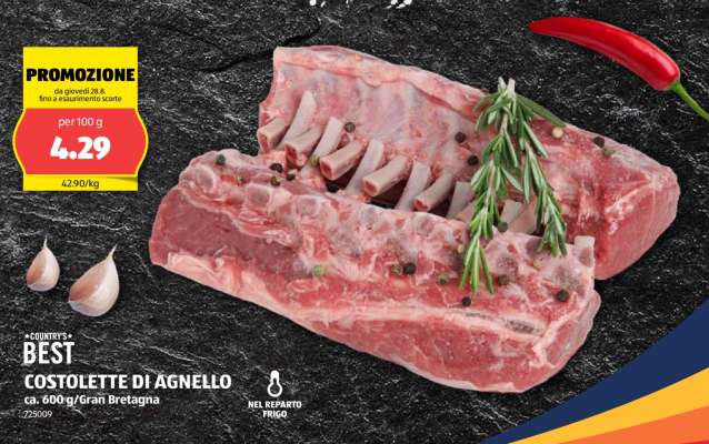Costolette di agnello