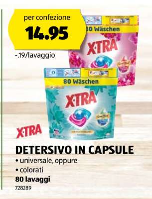 DETERSIVO IN CAPSULE