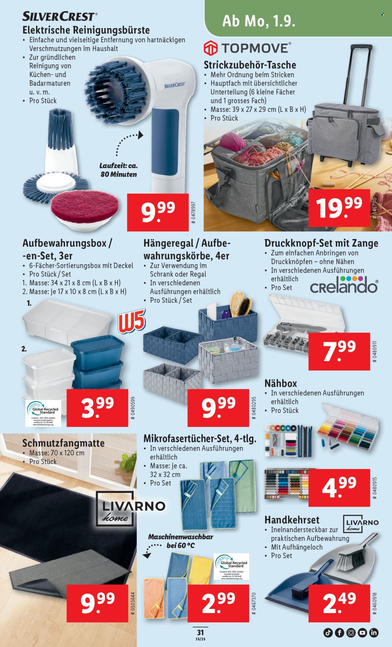 Volantino Lidl - 28.8.2025 - 3.9.2025. Pagina 33. Pagina 33