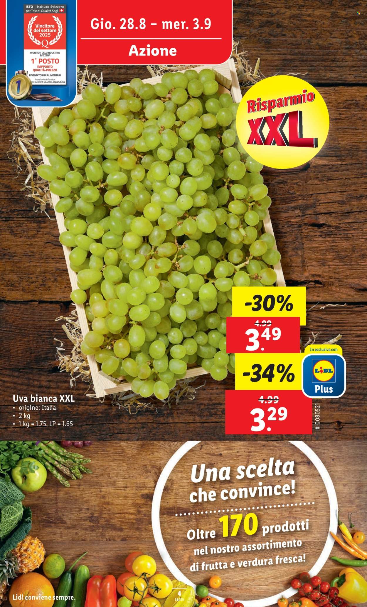 Volantino Lidl - 28.8.2025 - 3.9.2025. Pagina 4. Pagina 4