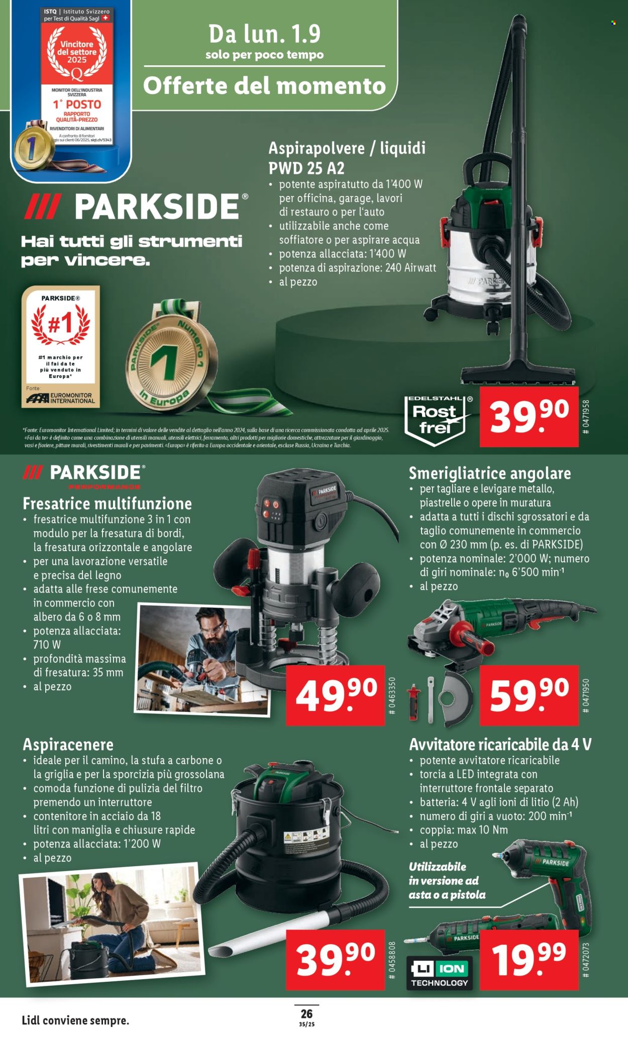 Volantino Lidl - 28.8.2025 - 3.9.2025. Pagina 28. Pagina 28