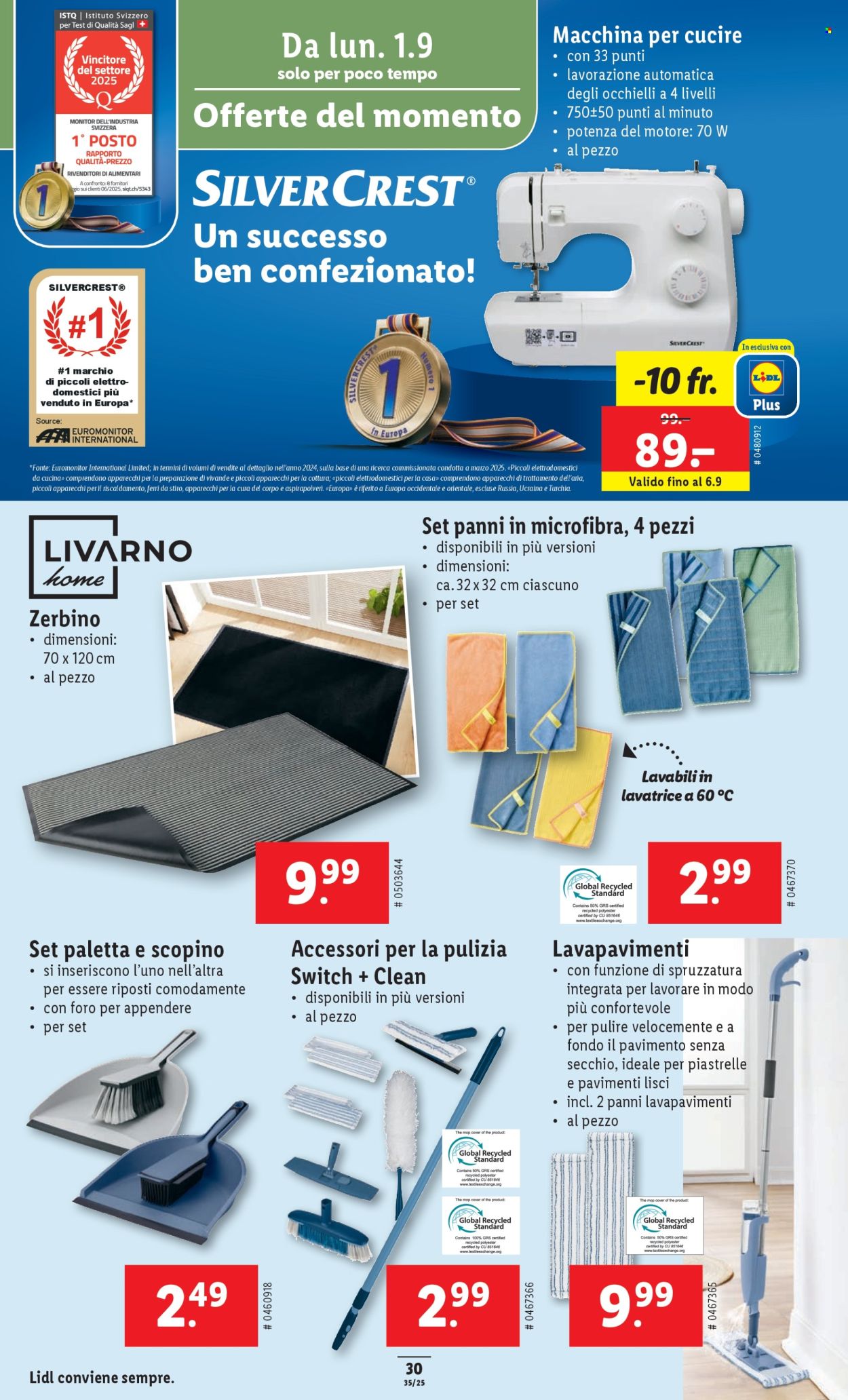 Volantino Lidl - 28.8.2025 - 3.9.2025. Pagina 32. Pagina 32