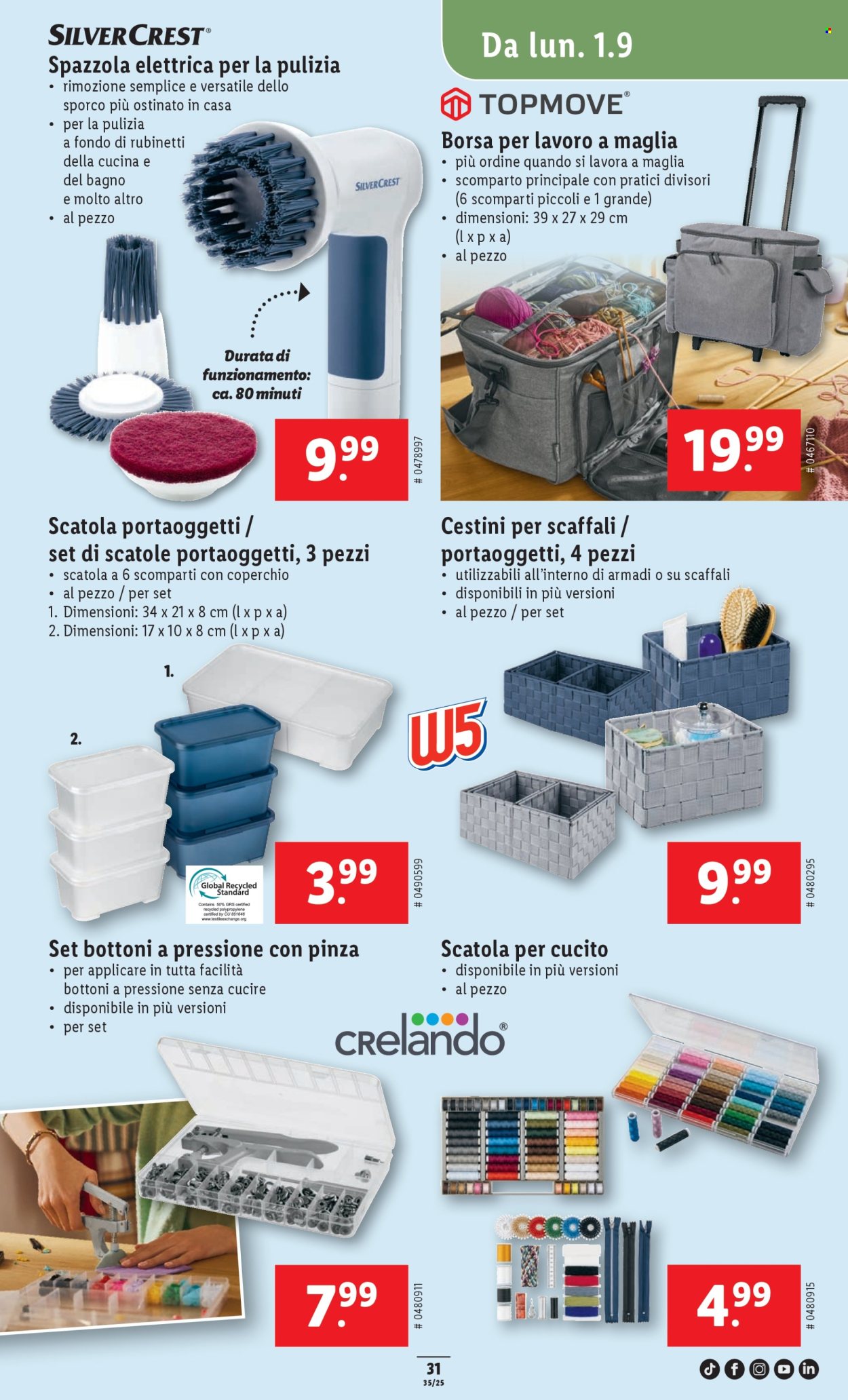 Volantino Lidl - 28.8.2025 - 3.9.2025. Pagina 33. Pagina 33