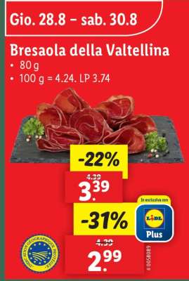 Bresaola della Valtellina