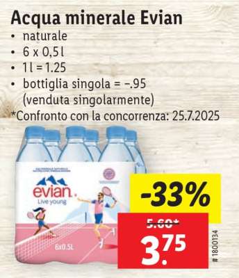Acqua minerale Evian
