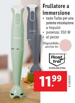 Frullatore a immersione