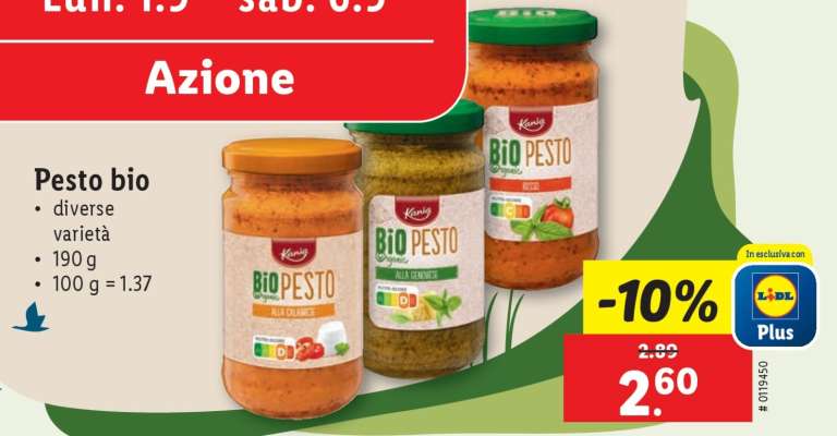 Pesto bio