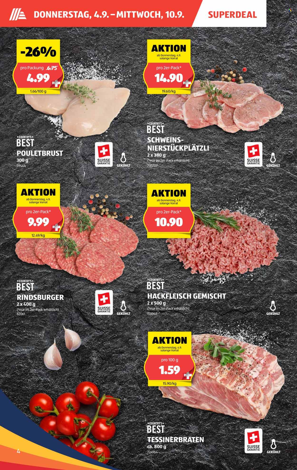 Volantino Aldi - 4.9.2025 - 10.9.2025. Pagina 4. Pagina 4