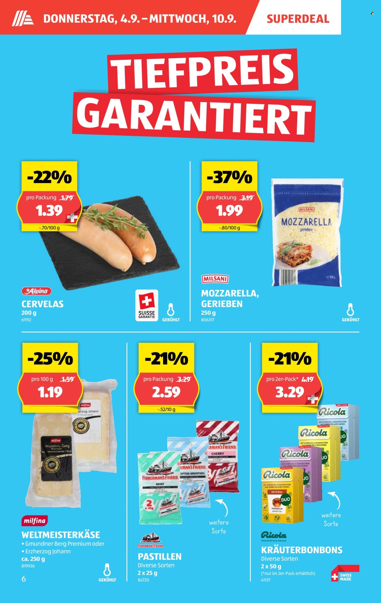 Volantino Aldi - 4.9.2025 - 10.9.2025. Pagina 6. Pagina 6