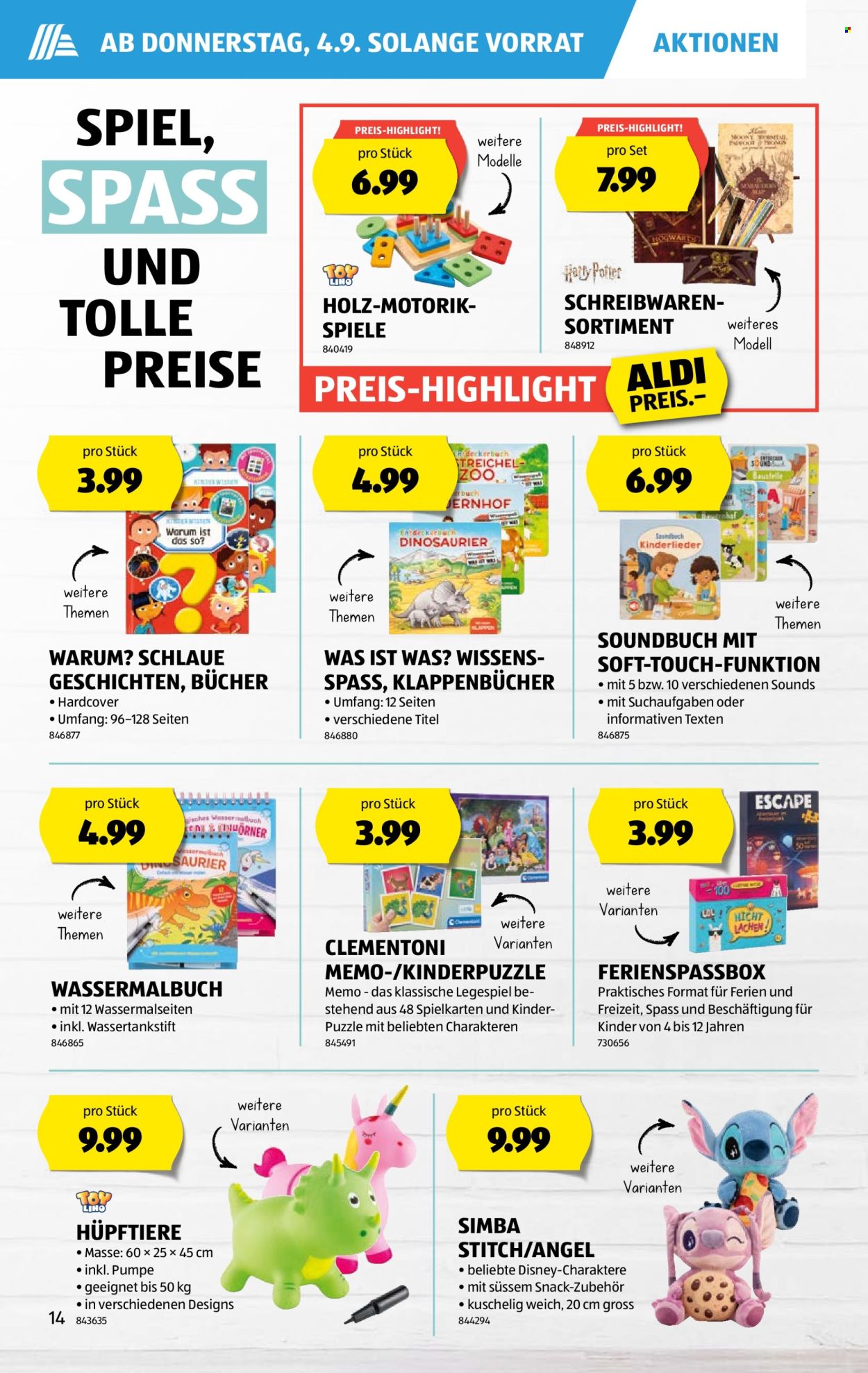 Volantino Aldi - 4.9.2025 - 10.9.2025. Pagina 14. Pagina 14