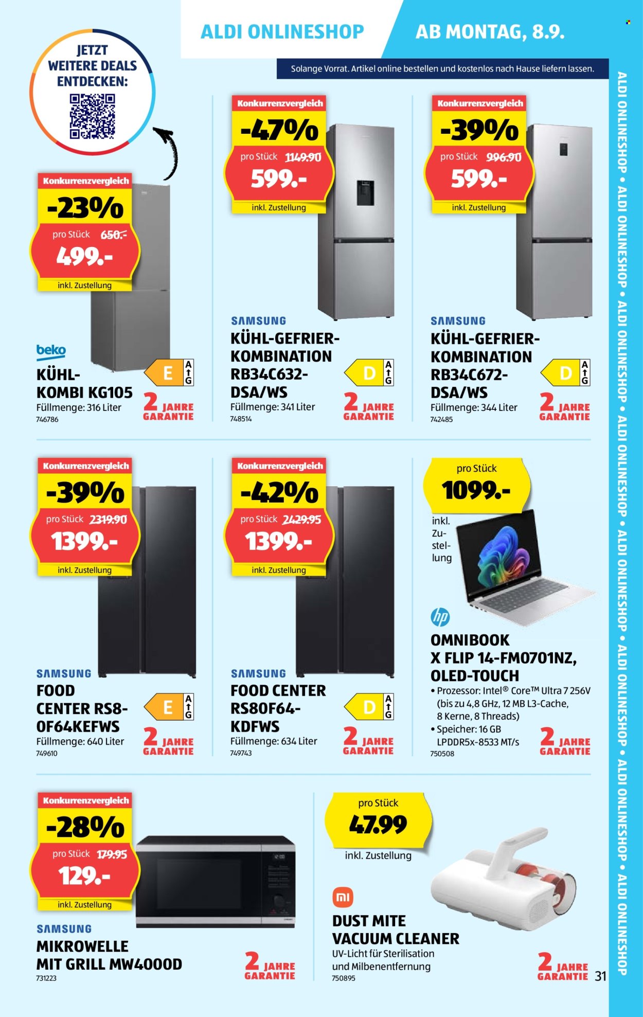 Volantino Aldi - 4.9.2025 - 10.9.2025. Pagina 31. Pagina 31