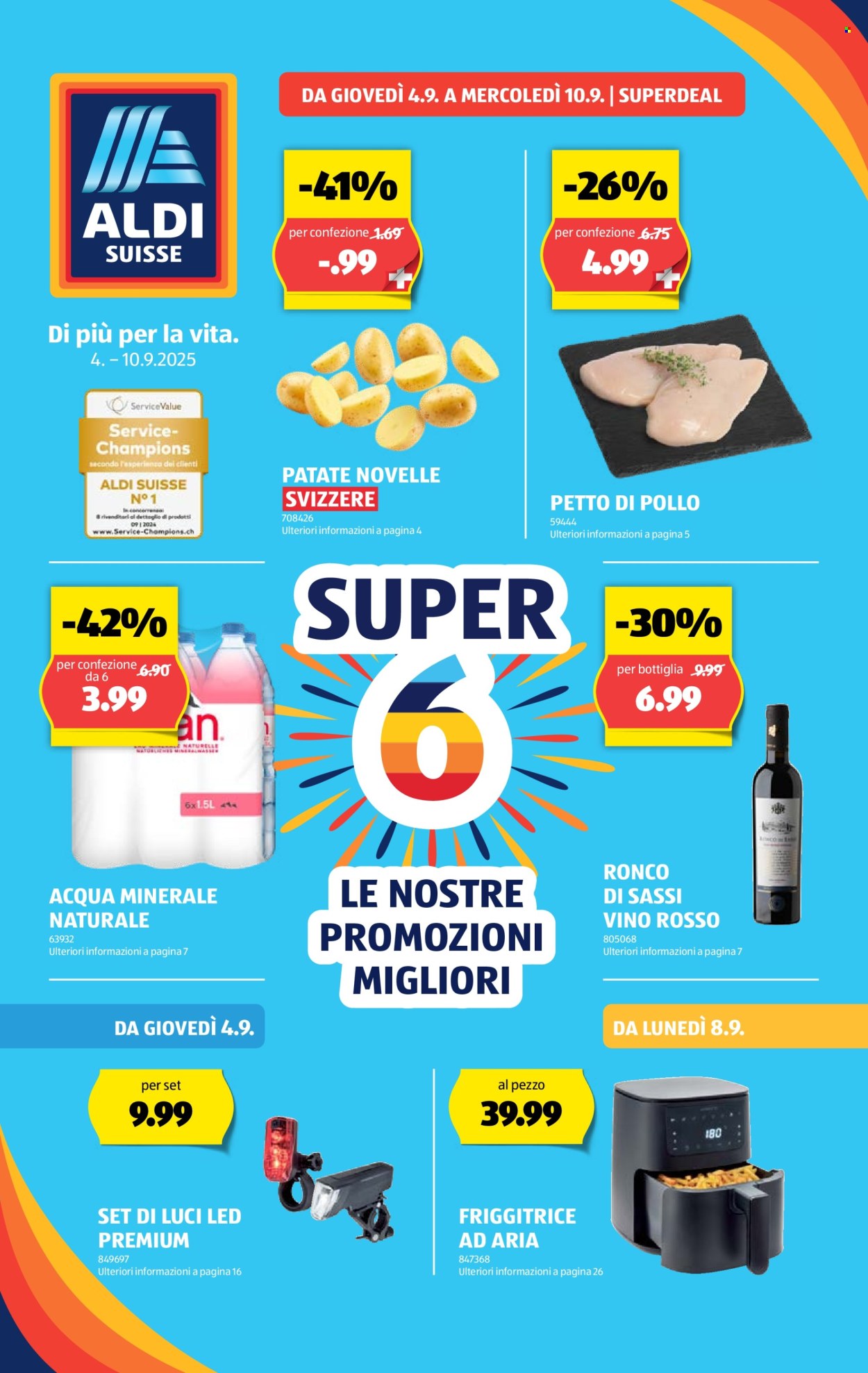 Volantino Aldi - 4.9.2025 - 10.9.2025. Pagina 1. Pagina 1