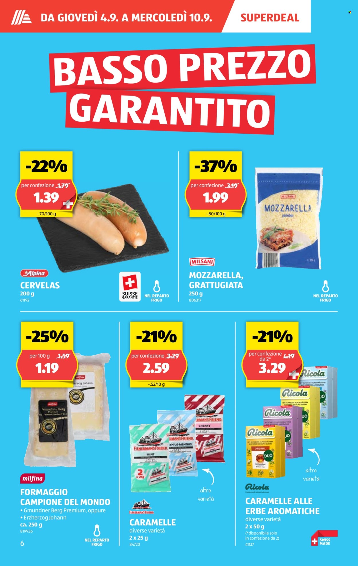 Volantino Aldi - 4.9.2025 - 10.9.2025. Pagina 6. Pagina 6