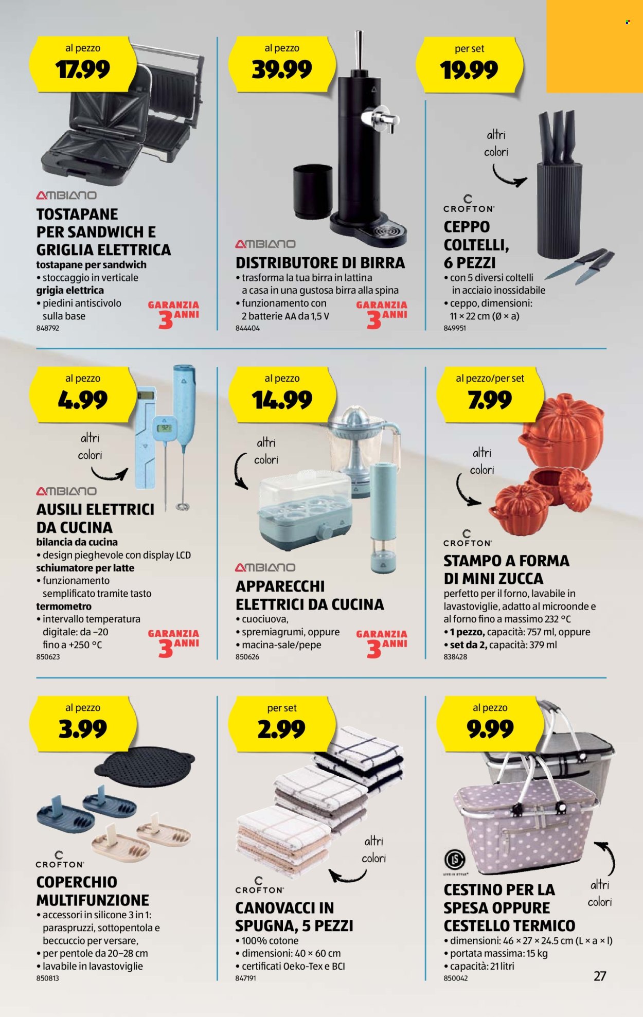 Volantino Aldi - 4.9.2025 - 10.9.2025. Pagina 27. Pagina 27