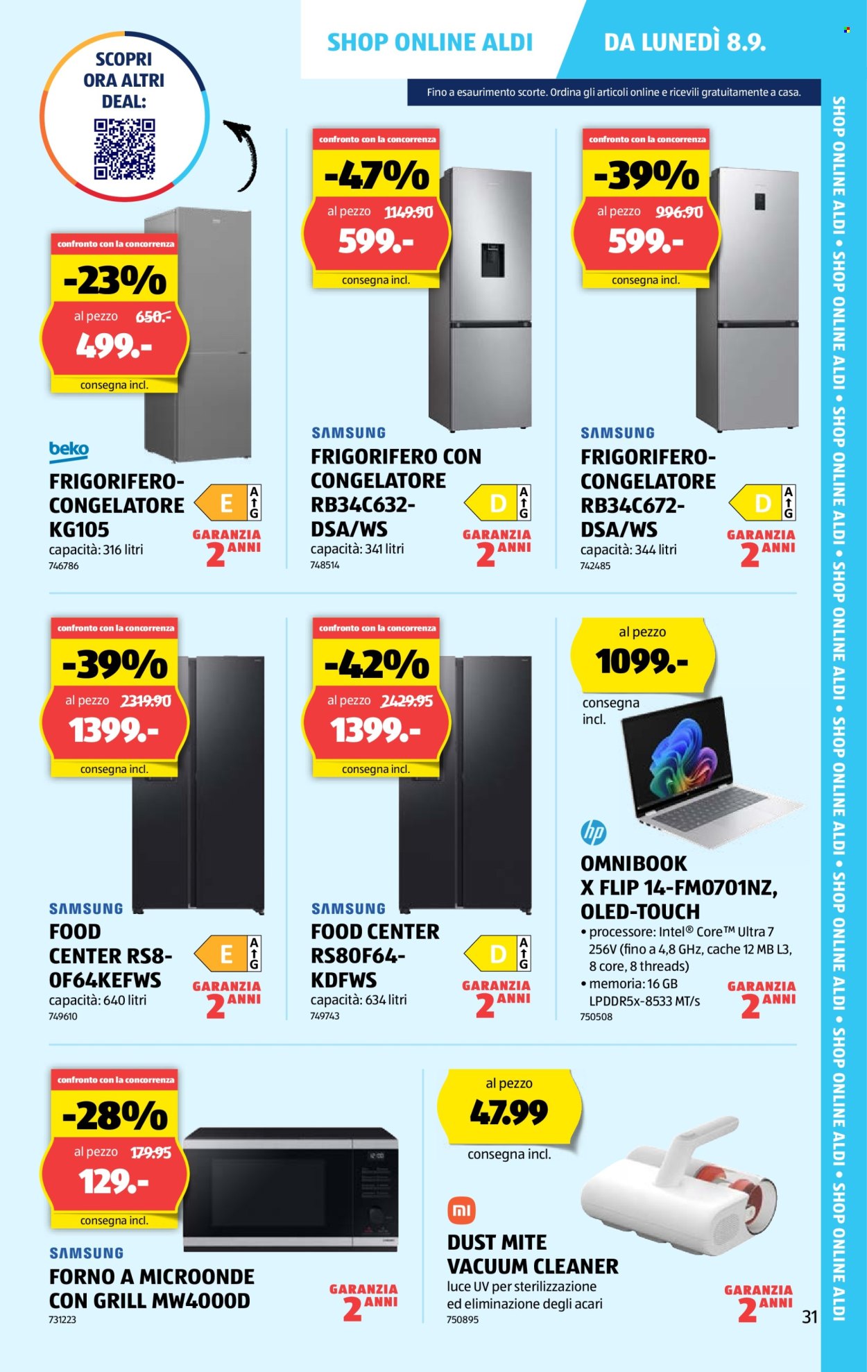 Volantino Aldi - 4.9.2025 - 10.9.2025. Pagina 31. Pagina 31