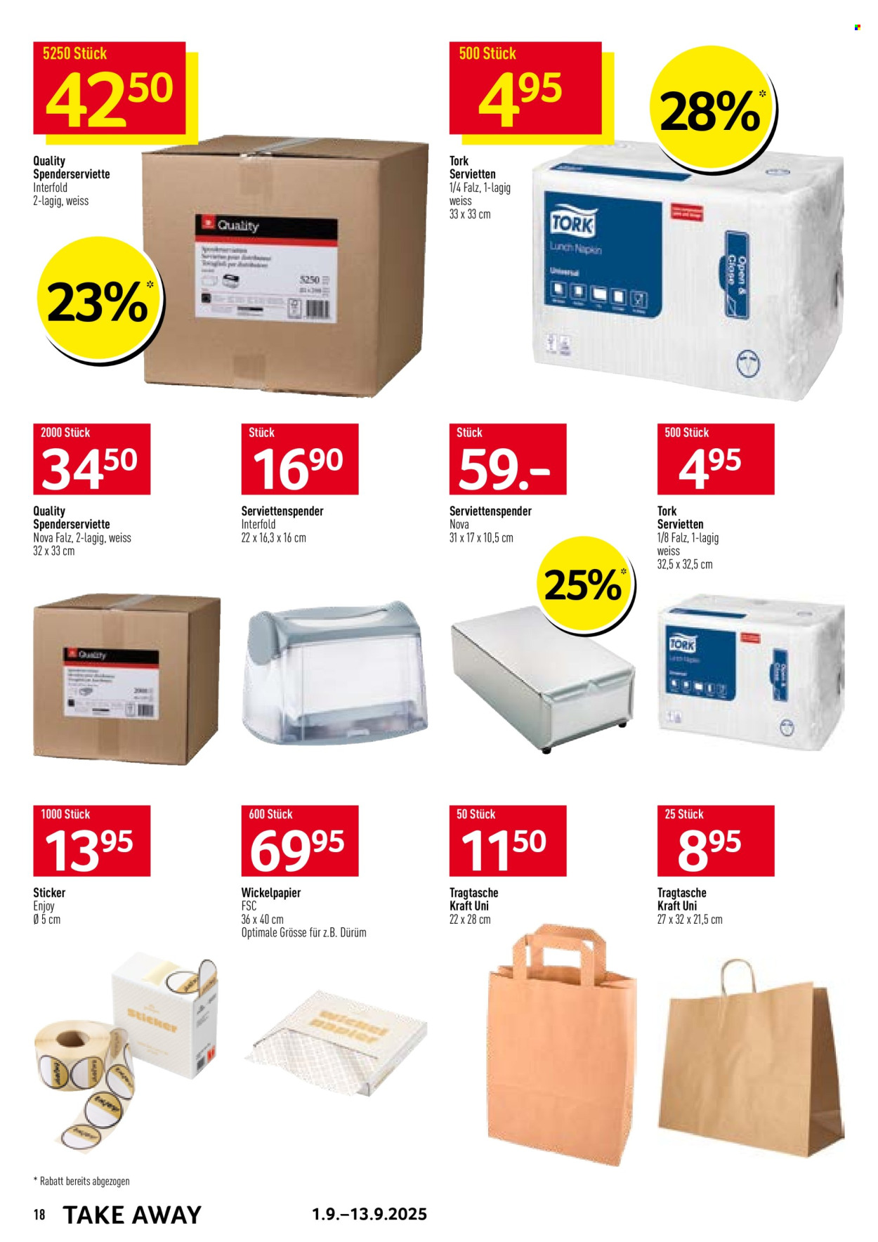 Volantino Prodega - 1.9.2025 - 13.9.2025. Pagina 18. Pagina 18