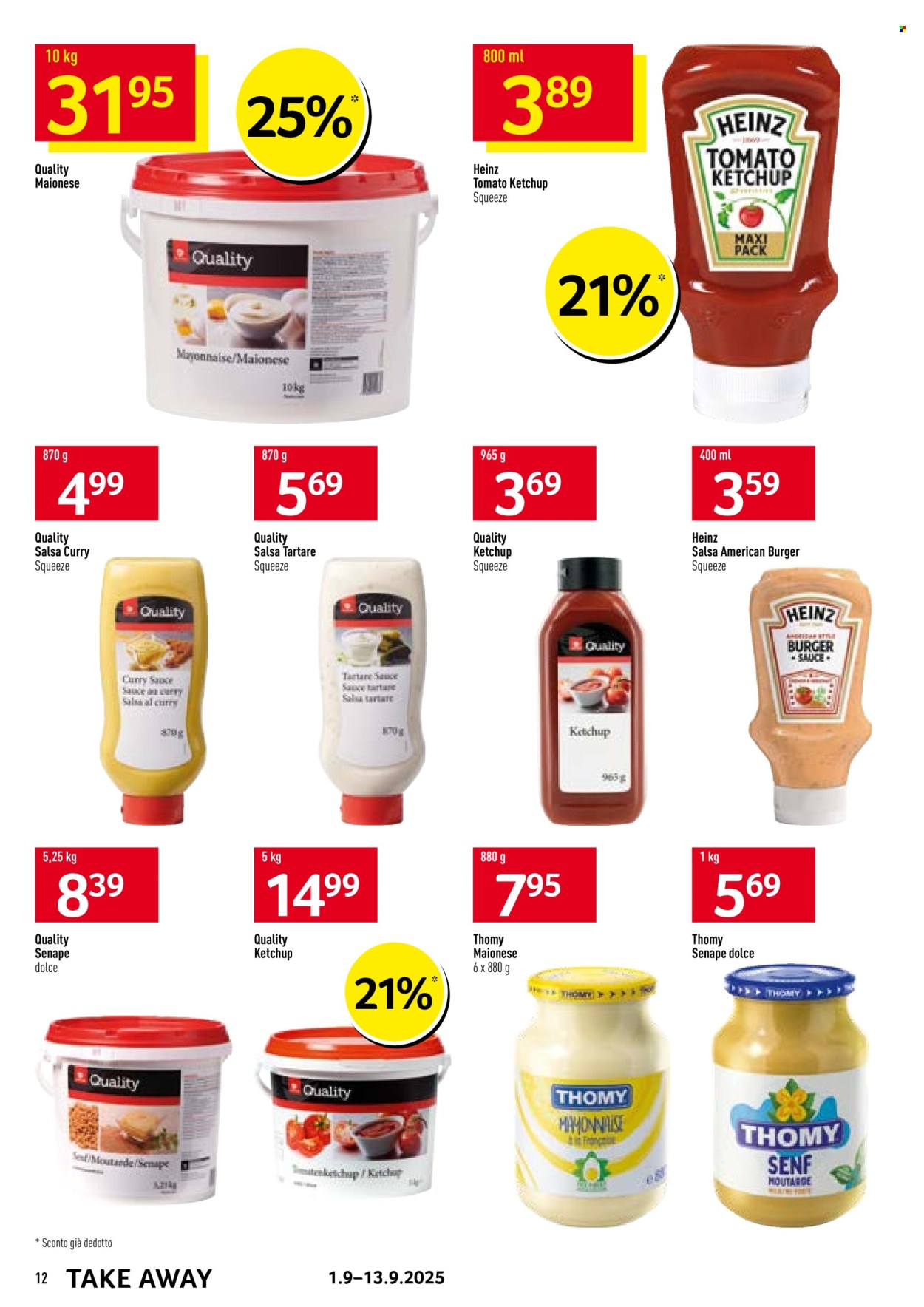 Volantino Prodega - 1.9.2025 - 13.9.2025. Pagina 12. Pagina 12