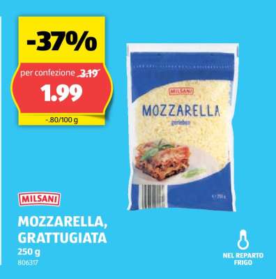 MILSANI MOZZARELLA GRATTUGIATA