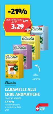 Ricola CARAMELLE ALLE ERBE AROMATICHE