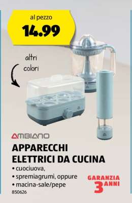 AMBIANO APPARECCHI ELETTRICI DA CUCINA