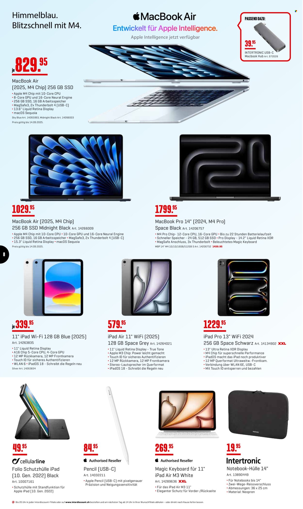 Volantino Interdiscount - 1.9.2025 - 21.9.2025. Pagina 8. Pagina 8