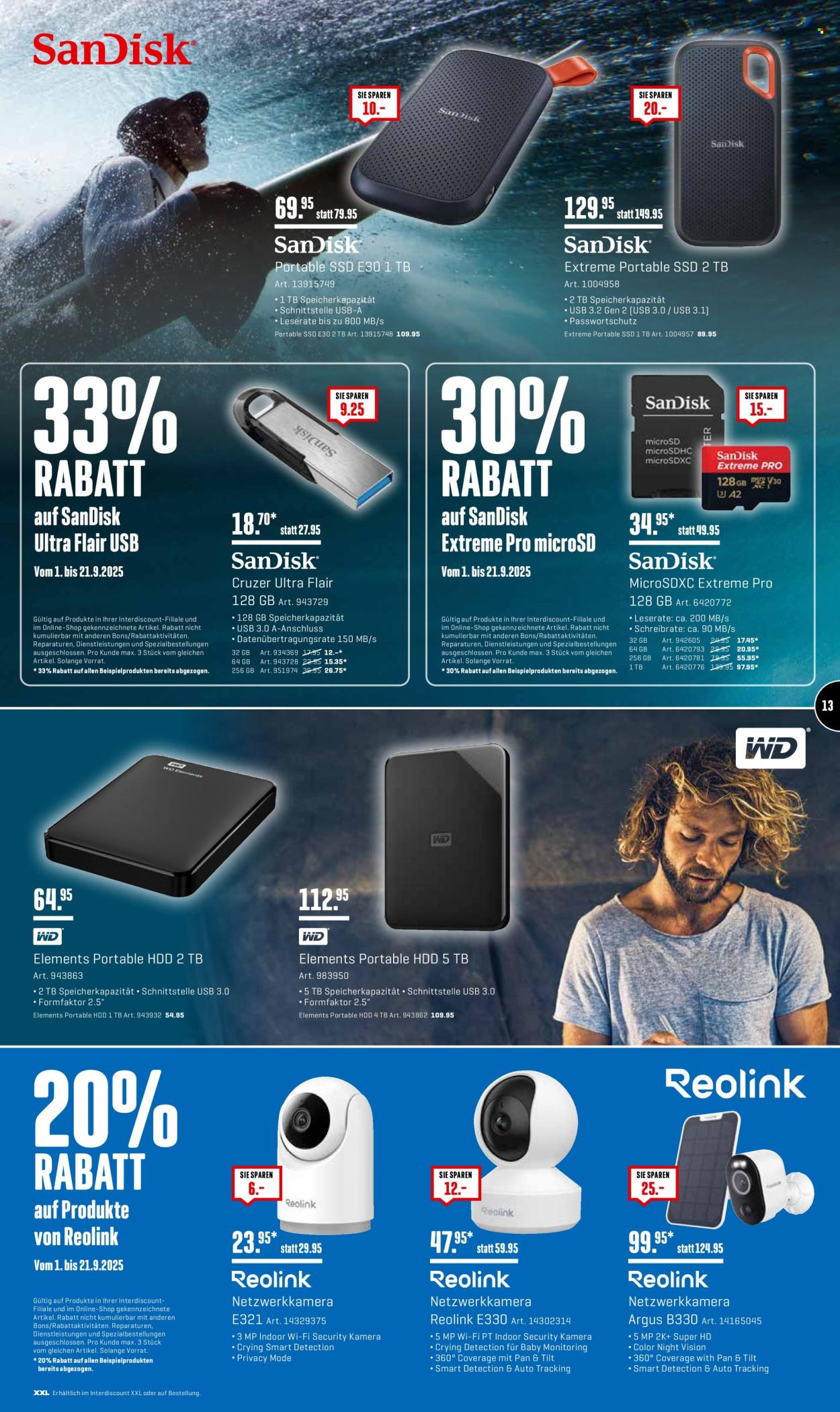 Volantino Interdiscount - 1.9.2025 - 21.9.2025. Pagina 13. Pagina 13