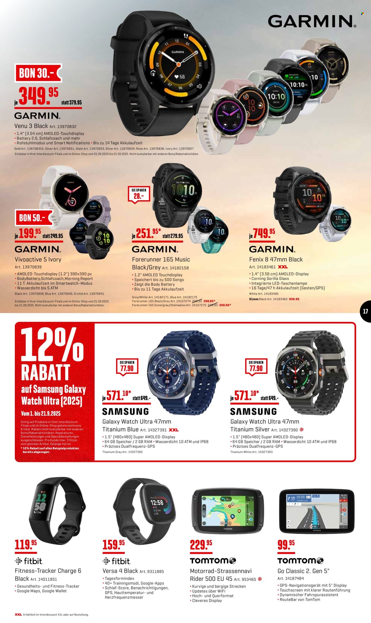Volantino Interdiscount - 1.9.2025 - 21.9.2025. Pagina 17. Pagina 17