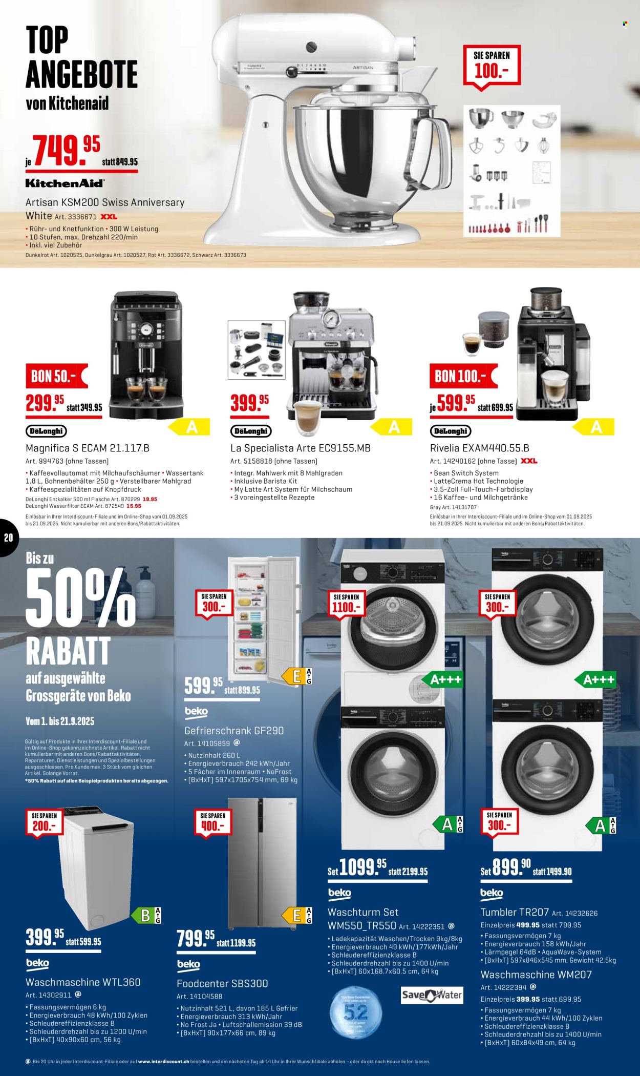 Volantino Interdiscount - 1.9.2025 - 21.9.2025. Pagina 20. Pagina 20