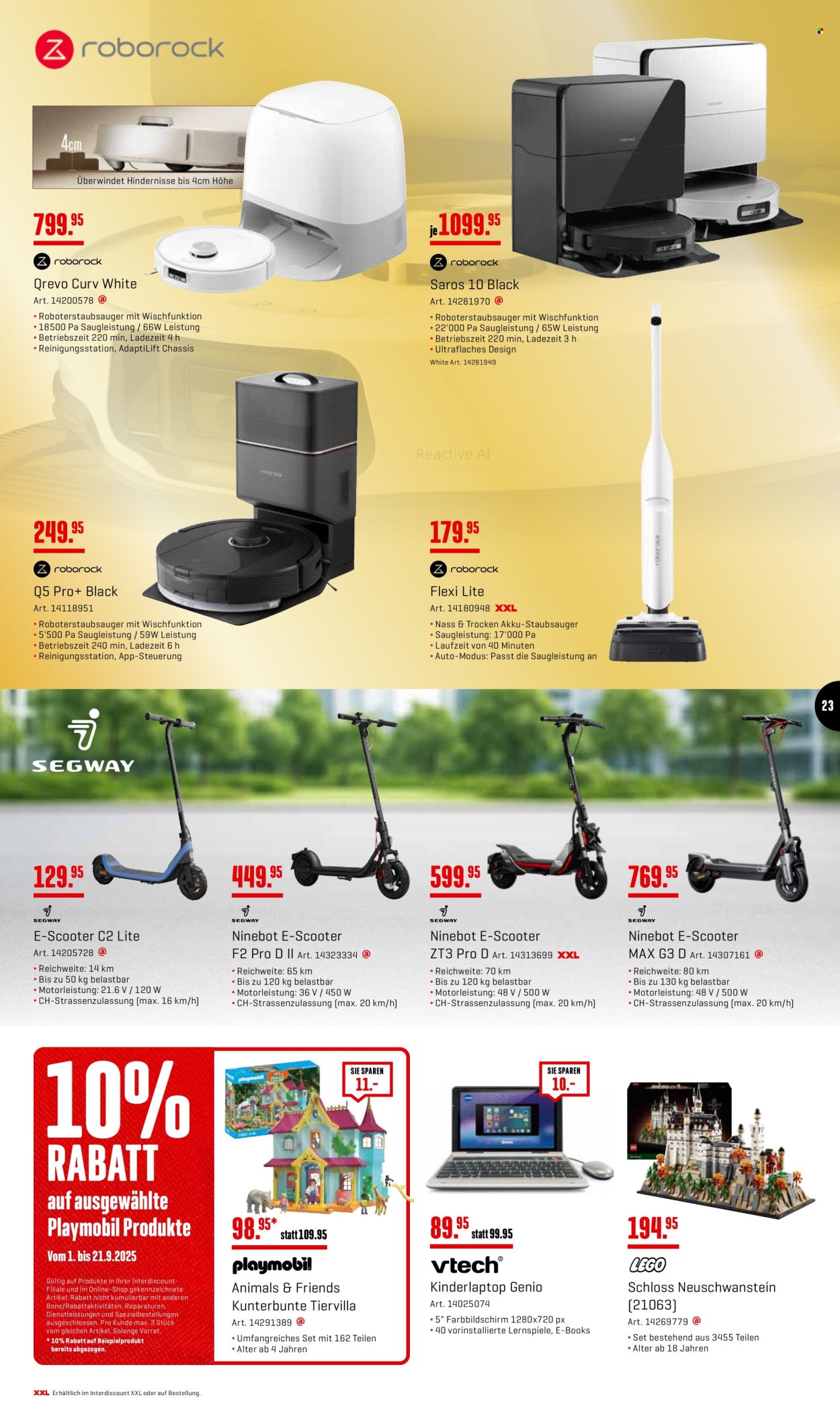 Volantino Interdiscount - 1.9.2025 - 21.9.2025. Pagina 23. Pagina 23