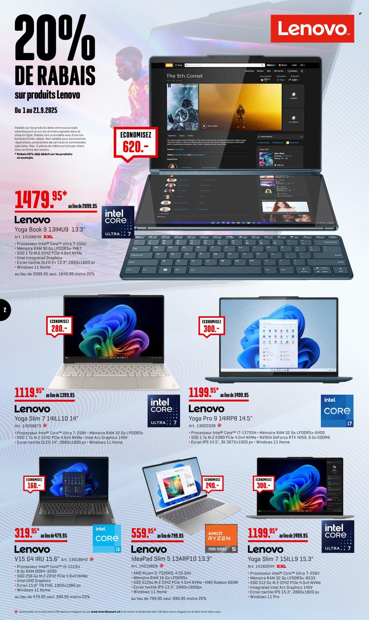 Volantino Interdiscount - 1.9.2025 - 21.9.2025. Pagina 2. Pagina 2