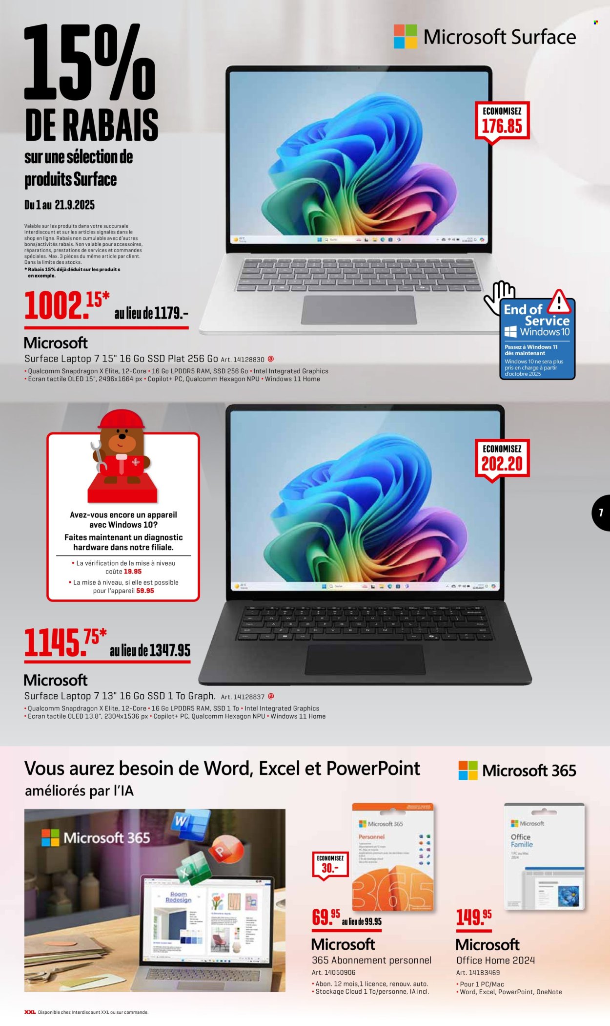 Volantino Interdiscount - 1.9.2025 - 21.9.2025. Pagina 7. Pagina 7