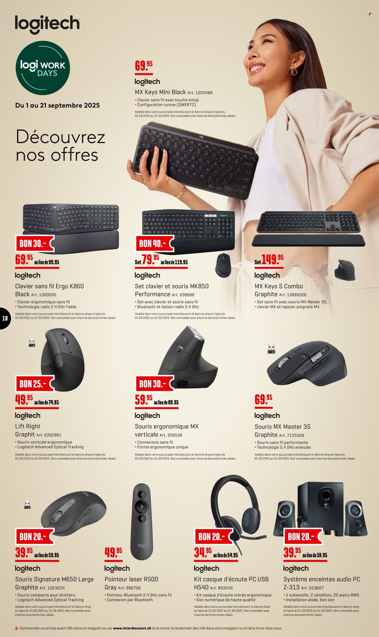 Volantino Interdiscount - 1.9.2025 - 21.9.2025. Pagina 10. Pagina 10