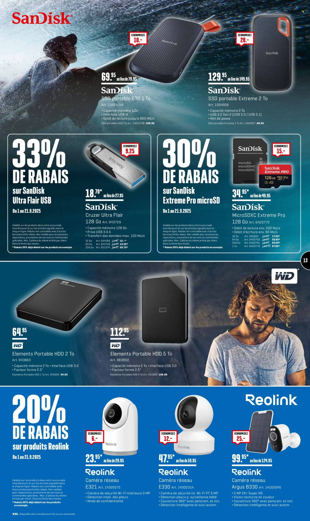 Volantino Interdiscount - 1.9.2025 - 21.9.2025. Pagina 13. Pagina 13