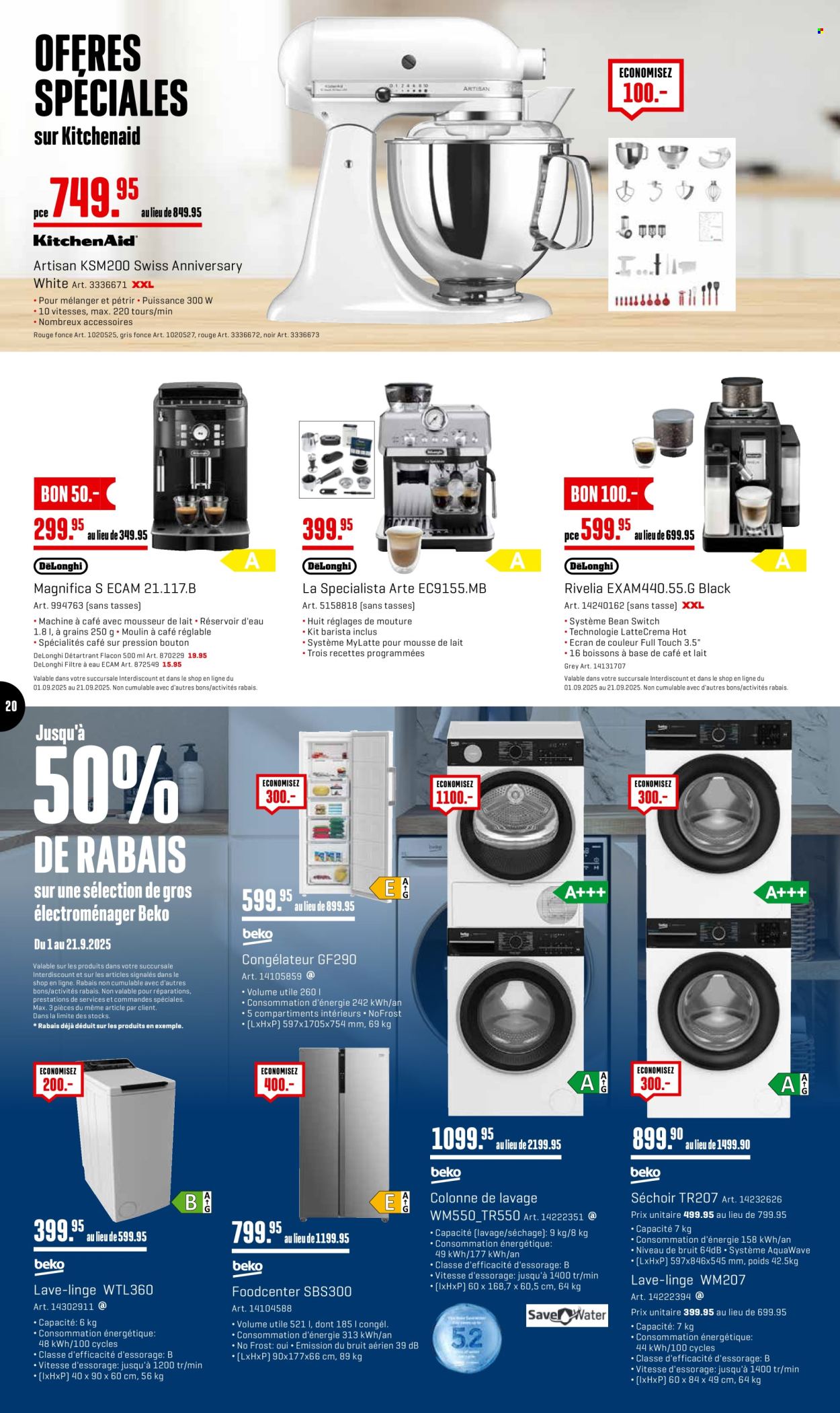 Volantino Interdiscount - 1.9.2025 - 21.9.2025. Pagina 20. Pagina 20