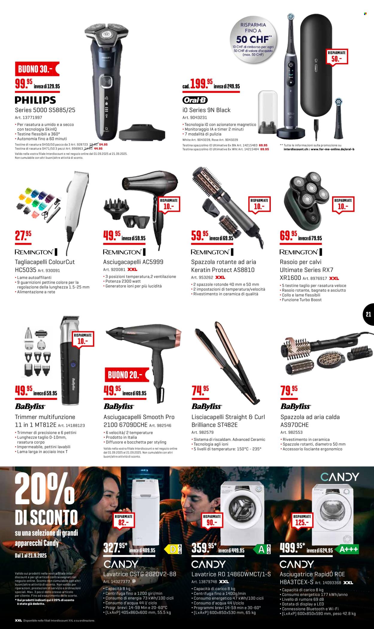Volantino Interdiscount - 1.9.2025 - 21.9.2025. Pagina 21. Pagina 21